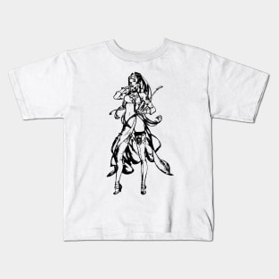 Weathered Commander Nier Automata Kids T-Shirt